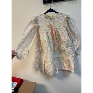 VTG Winnie‎ The Pooh Flower Dress